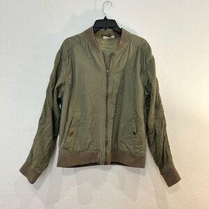 BP Olive Green Bomber Jacket